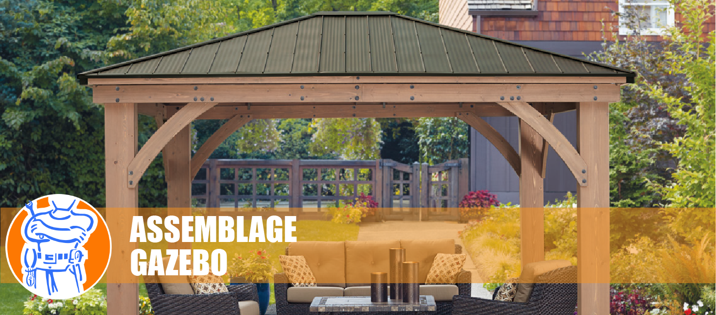 INSTALLATION D’UN GAZEBO