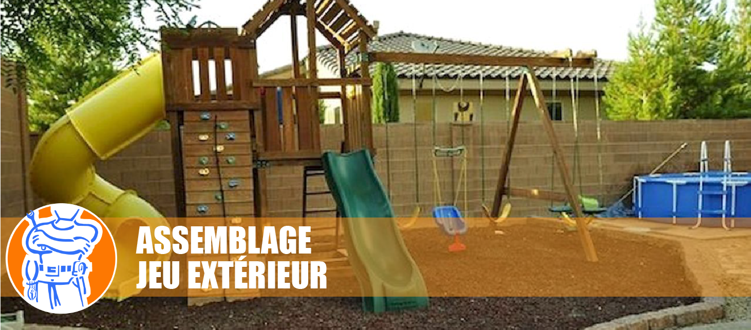 INSTALLATION D’UN MODULE DE JEUX EXTÉRIEUR