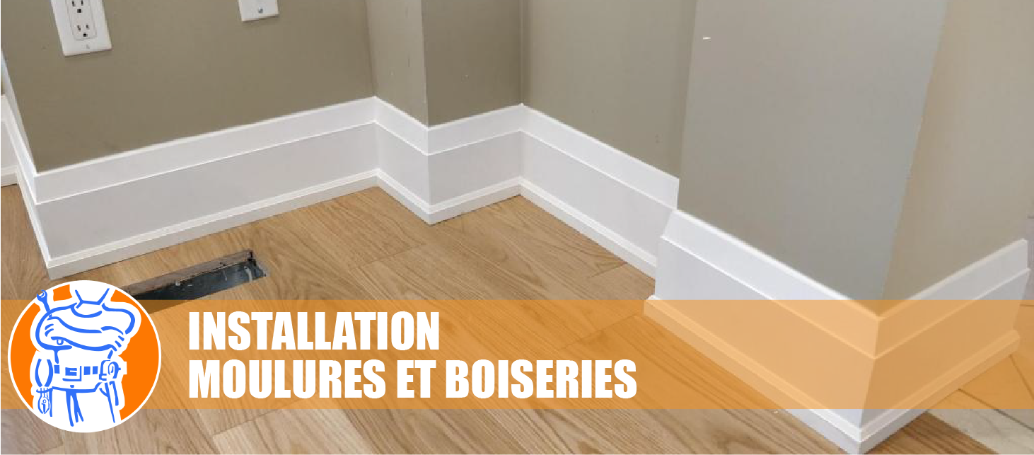 INSTALLATION MOULURES ET CADRAGES